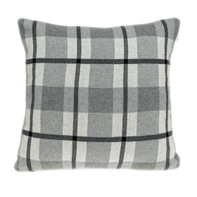 Parkland Collection Biza Gray Throw Pillow