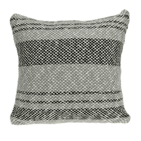 Parkland Collection Bella Gray Throw Pillow