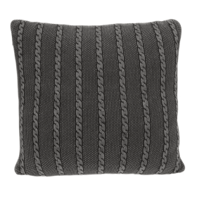 Parkland Collection Chico Charcoal Throw Pillow