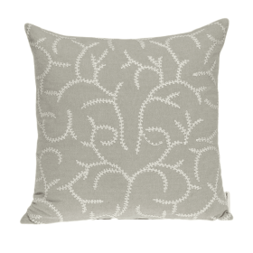 Parkland Collection Nabia Beige Throw Pillow