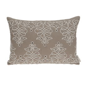 Parkland Collection Omni Beige Throw Pillow