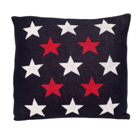 Parkland Collection The Stars Transitional Navy Blue Throw Pillow