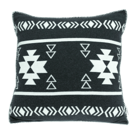 Parkland Collection Sioux Southwest Black Throw Pillow