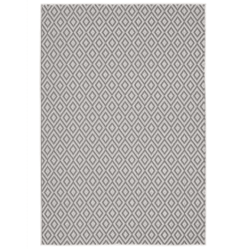 6'6"x9'6" Feet Silver Tripoli Lydia Indoor/Outdoor Area Rug