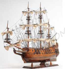 Royal Navy HMS Fairfax of Commonwealth of England Model Ship