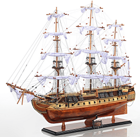 Exclusive Edition of the U.S.S. Constitution Model Ship