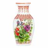 Chinese Style Ceramic Cocktail Cup Vintage Painted Vase Wine Glass Summer Drink Cup, 500ml - Default