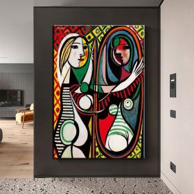 Hand Painted Oil Painting Canvas Wall Art Pablo Picasso Paintings Living Room Hallway Bedroom Luxurious Decorative Painting - 90X120cm - 01