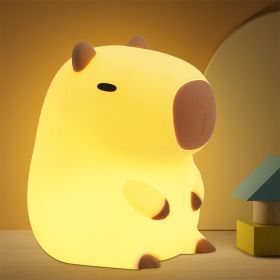 Capybara Gift for Girls, Capybara Night Light, Baby Bedside Lamp - Warm Light