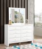 Glory Furniture Marilla G1570-M Mirror , White - as Pic