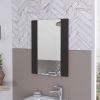 Barrington Rectangle Mirror Black Wengue - as Pic