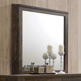 ACME Elettra Mirror, Rustic Walnut 24854 - as Pic