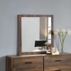 ACME Hestia Mirror in Walnut Finish BD00544 - as Pic