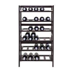 Silvi Wine Rack; 30-Bottle; - 6-Tier - 94622