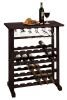 Vinny Wine Rack Espresso - 92023