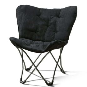 Comforts Adult Folding Butterfly Chair - Black