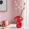 7 Style Mushroom Glass Vase Creative Hydroponics Vases Aromatherapy Bottle Desktop Crafts Ornament Living Room Home Office Decor - HGA0012459-F - CN