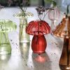 7 Style Mushroom Glass Vase Creative Hydroponics Vases Aromatherapy Bottle Desktop Crafts Ornament Living Room Home Office Decor - HGA0012459-E - CN