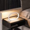 Usb Plug-In Lamp Oval Acrylic Lamp Touch Control Dimmable Modern Simple Creative Night Lamp Bedside Reading Lamp Desk Table Led - White - USB