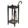 Jana Umbrella Stand with Metal Tray - 92411