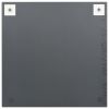 Wall Mirror 15.7"x15.7" Square Glass - Silver