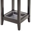 Jana Umbrella Stand with Metal Tray - 92411