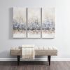 Hand Embellished 3-Piece Canvas Wall Art Set - as Pic