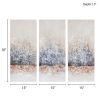 Hand Embellished 3-Piece Canvas Wall Art Set - as Pic