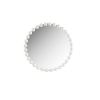 Beaded Round Wall Mirror 27"D - as Pic