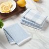 Better Homes & Gardens 4-Piece Oversized Dish Cloth Set, Blue Linen - Better Homes & Gardens