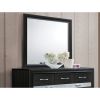 ACME Naima Mirror in Black 25904 - as Pic