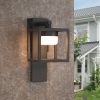 Inowel Wall Sconce Replaceable GX53 LED Bulb Porch Light 6.5W Modern Waterproof Wall Lamps 650 Lumen 3000k Warm White 36513 - Grey