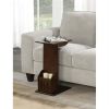 Designs2Go Abby Magazine C End Table - Espresso