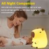 Capybara Gift for Girls, Capybara Night Light, Baby Bedside Lamp - Warm Light