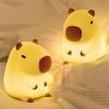 Capybara Gift for Girls, Capybara Night Light, Baby Bedside Lamp - Warm Light