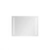 40in. W x 30 in. H LED Large Rectangular Aluminum Alloy Surface Mount Medicine Cabinet with Mirror - as Pic