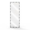 Hollywood Full Length Mirror with Lights Full Body Vanity Mirror with 3 Color Modes Lighted Standing Floor Mirror for Dressing Room Bedroom Wall Mount