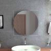 Salerno Mirror; Square Shape; Sandblasting Borders -Mirrored Glass - as Pic