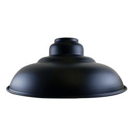 320mm Wide Curvy Pendant Shades (Color: Black White Inner)