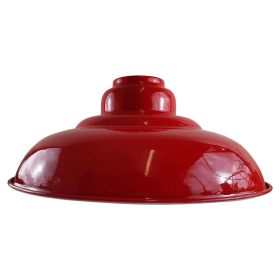 320mm Wide Curvy Pendant Shades (Color: Red)