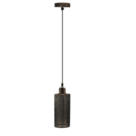 Pendant Light Drum Cage Model 5 (Color: Brushed Copper)