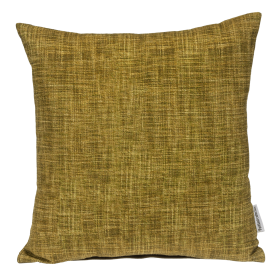 Parkland Collection Transitional Woven Square 18" x 18" Pillow (Color: Green, size: 18" x 18")