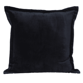 Parkland Collection Agneta Transitional Throw Pillow (Color: Black, size: 20" x 20")