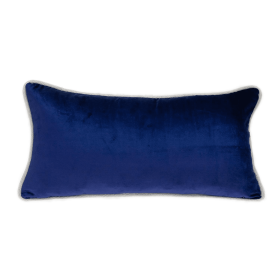 Parkland Collection Maia Transitional Multicolor Reversible Throw Pillow (Color: Blue, size: 12" x 24")