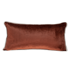 Parkland Collection Maia Transitional Multicolor Reversible Throw Pillow (Color: Brown, size: 12" x 24")