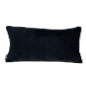 Parkland Collection Maia Transitional Multicolor Reversible Throw Pillow (Color: Black, size: 12" x 24")