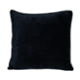 Parkland Collection Maia Transitional Multicolor Reversible Throw Pillow (Color: Black, size: 20" x 20")