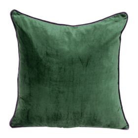 Parkland Collection Khole Transitional Multicolor Reversible Throw Pillow (Color: Green)