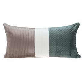 Parkland Collection Hiro Transitional Multicolor Lumbar Throw Pillow (Color: Multicolor 1)