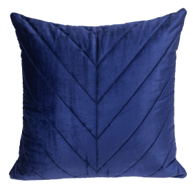 Parkland Collection Tobyn Transitional Quilted Throw Pillow (Color: Blue, size: 20" x 20")